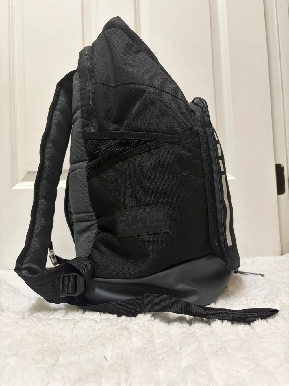Nike Black Backpack with Purple Montverde Basketball Logo